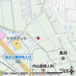 佐賀県伊万里市東山代町長浜1233周辺の地図