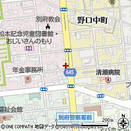 信濃屋 別府市 カフェ 喫茶店 の電話番号 住所 地図 マピオン電話帳