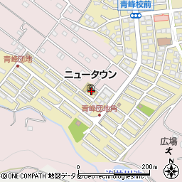 ニュータウン保育園周辺の地図