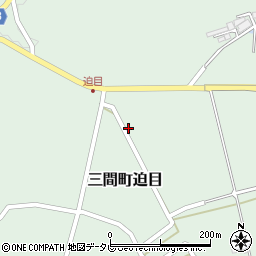 愛媛県宇和島市三間町迫目532-1周辺の地図