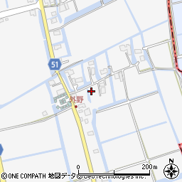 佐賀県佐賀市兵庫町瓦町122周辺の地図