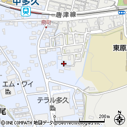 佐賀県多久市南多久町大字長尾3941周辺の地図