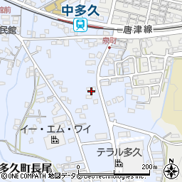 佐賀県多久市南多久町大字長尾4017周辺の地図