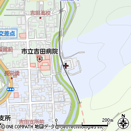 吉田斎場周辺の地図