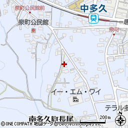 佐賀県多久市南多久町大字長尾3147周辺の地図