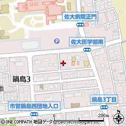 ヤマトホームコンビ二エンス佐賀営業所周辺の地図