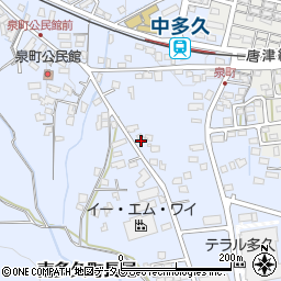 佐賀県多久市南多久町大字長尾4027周辺の地図