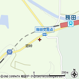 愛媛県宇和島市三間町務田977周辺の地図