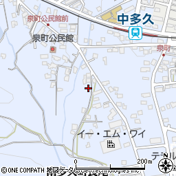 佐賀県多久市南多久町大字長尾4136周辺の地図