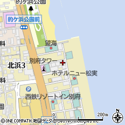 ホテル臨海周辺の地図
