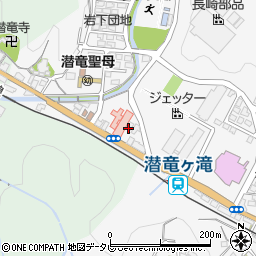 潜竜徳田循環器科内科整形外科病院周辺の地図