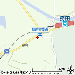 愛媛県宇和島市三間町務田976周辺の地図