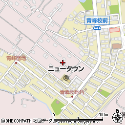 福岡県久留米市高良内町3434-18周辺の地図