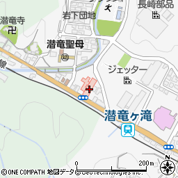 潜竜徳田循環器科内科整形外科病院（十全会）周辺の地図