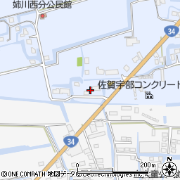 佐賀県神埼市神埼町姉川1892周辺の地図