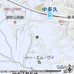 佐賀県多久市南多久町大字長尾4028周辺の地図