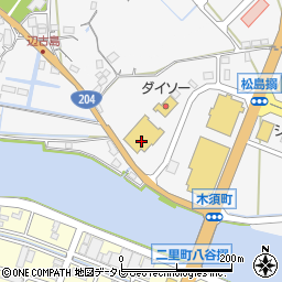 ダイレックス　伊万里松島店周辺の地図
