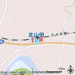 大分県玖珠郡玖珠町周辺の地図