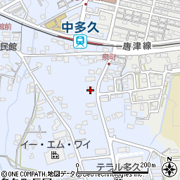 佐賀県多久市南多久町大字長尾4019周辺の地図