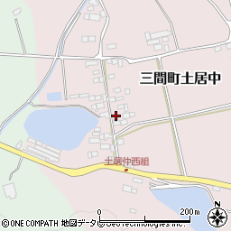 愛媛県宇和島市三間町土居中616周辺の地図