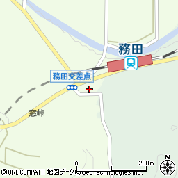 愛媛県宇和島市三間町務田940周辺の地図