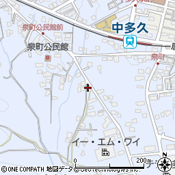 佐賀県多久市南多久町大字長尾4130周辺の地図