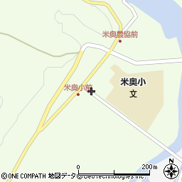 高知県高岡郡四万十町米奥323周辺の地図