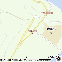 高知県高岡郡四万十町米奥223周辺の地図