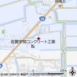 佐賀県神埼市神埼町姉川1878周辺の地図