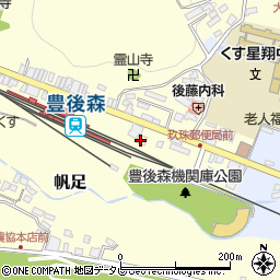 九州労働金庫玖珠支店周辺の地図