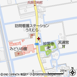 佐賀県佐賀市兵庫町渕1904-9周辺の地図