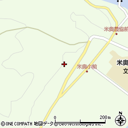 高知県高岡郡四万十町米奥256周辺の地図