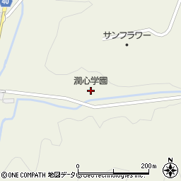 吉井潤心学園周辺の地図