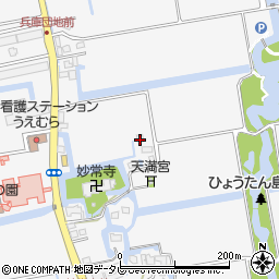 佐賀県佐賀市兵庫町渕1952-6周辺の地図