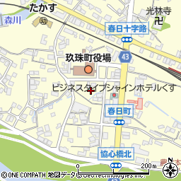 大分県玖珠郡玖珠町帆足262-29周辺の地図