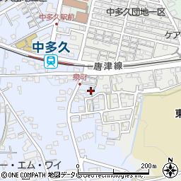 佐賀県多久市南多久町大字長尾3952周辺の地図