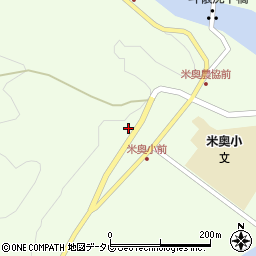 高知県高岡郡四万十町米奥247周辺の地図