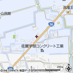 佐賀県神埼市神埼町姉川2162周辺の地図