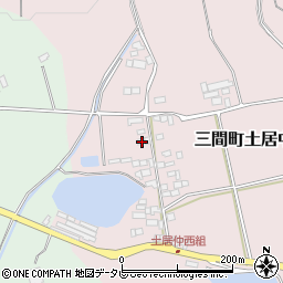 愛媛県宇和島市三間町土居中598周辺の地図