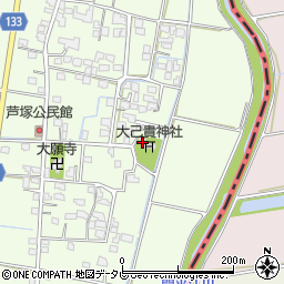 宮地蔵神社周辺の地図