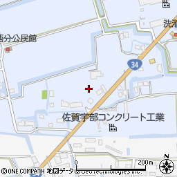 佐賀県神埼市神埼町姉川2161周辺の地図