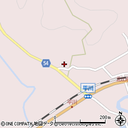 玖珠警察署北山田警察官駐在所周辺の地図