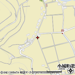 佐賀県小城市小城町栗原846周辺の地図