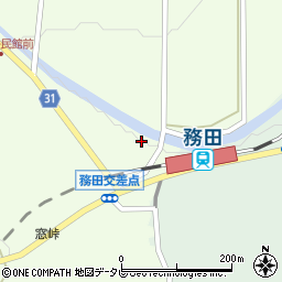 愛媛県宇和島市三間町務田713周辺の地図