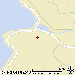 長崎県佐世保市鹿町町大屋667周辺の地図