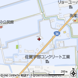 佐賀県神埼市神埼町姉川2160周辺の地図