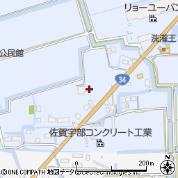 佐賀県神埼市神埼町姉川2171周辺の地図