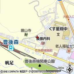 大分県玖珠郡玖珠町帆足472周辺の地図