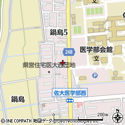 日本強運堂株式会社　佐賀支店周辺の地図
