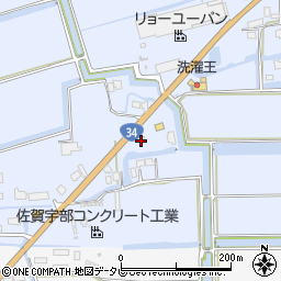 佐賀県神埼市神埼町姉川2177周辺の地図